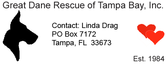 Great Dane Rescue of Tampa Bay, Inc.